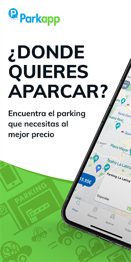 Android application Parkapp Spain screenshort