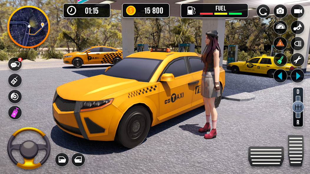 Taxi Parking Car Simulator 2 APK + Mod (Remove ads / Unlimited money) for Android