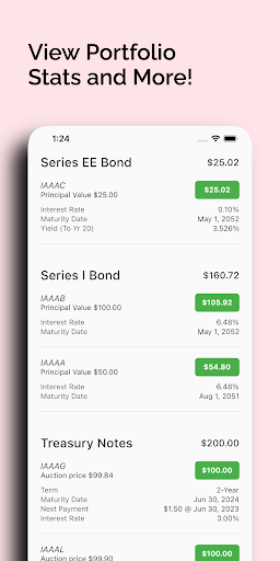 TreasuryViewer Screen 3
