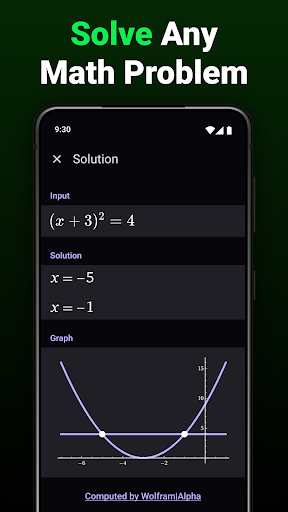 Screenshot of Calculator & AI Math Solver