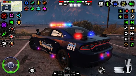 城市警察普拉多停車遊戲: 警察普拉多駕駛遊戲3D