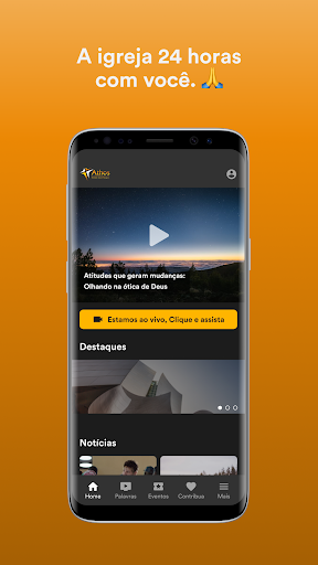 Android application Athos Templo dos Milagres screenshort