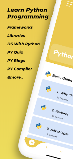 Screenshot of Learn Python Tutorials 2022