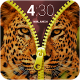 LeopardFace Zipper Lock Screen icon