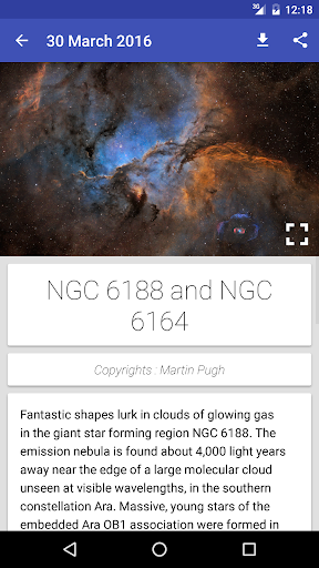 Daily Space Photos Screen 3