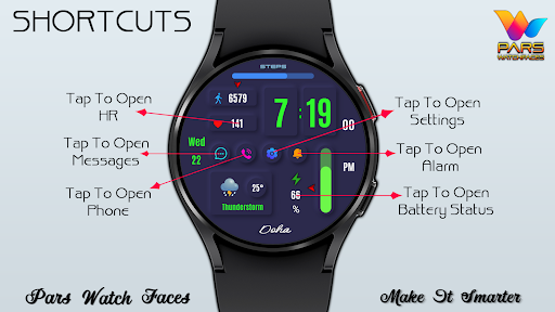 Doha Digital Watch Face screenshot 13