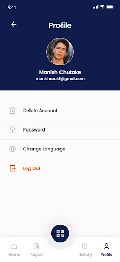 Android application UFS Delivery screenshort
