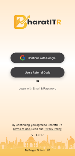 Android application Bharat ITR : Get TDS Refund screenshort