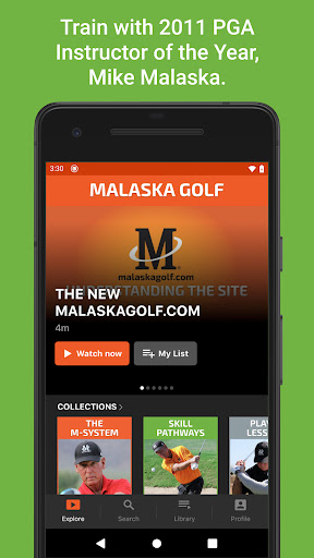 Malaska Golf Screen 2