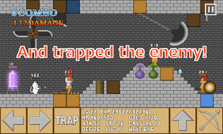 TrapCastle(ActionDefenderGame) Screen 2