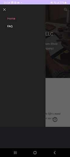 Soham Bhole LLC-Official App Screen 2