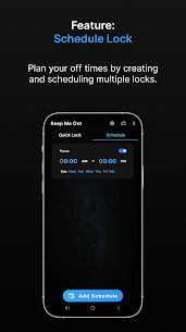 Keep Me Out – Phone lock MOD APK (Pro Unlocked) 2