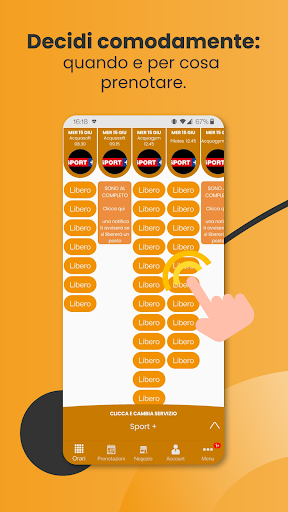 FitnessTime Screen 2