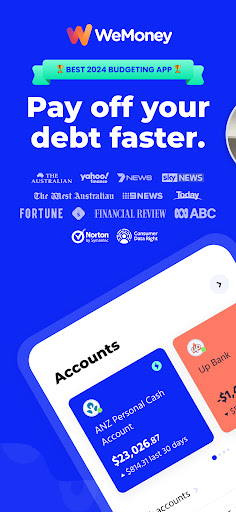 Android application WeMoney: Pay off debt faster screenshort