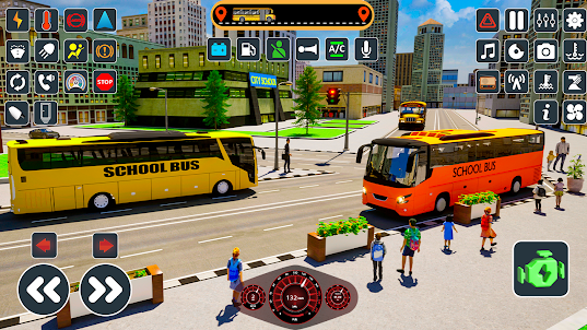 School Bus Simulator Dubai Bus