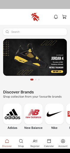 YankeeKicks Marketplace Screen 2