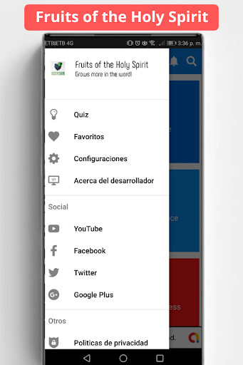 The fruit of the Holy Spirit Screen 3