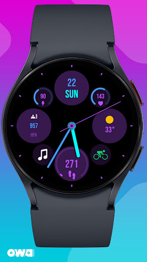Analog Watch Face 019 screenshot 0