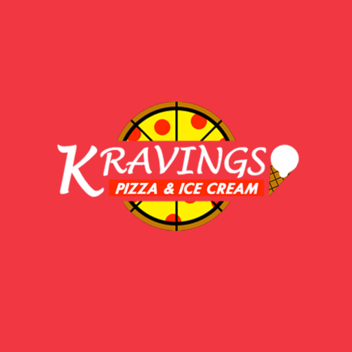 Kravings Pizza & Ice Cream logo
