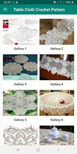 Tablecloth Crochet Pattern Unknown
