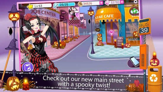 Star Girl: Spooky Styles v4.2 APK + Mod [Unlimited money] for Android