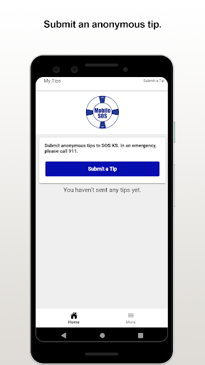 Android application Mobile SOS screenshort