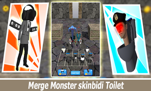 Merge Monster Skibidi Toilet