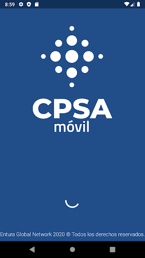 Android application CPSAmóvil screenshort