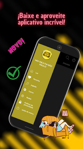 Android application Rádio Mix São Paulo 106.3 screenshort