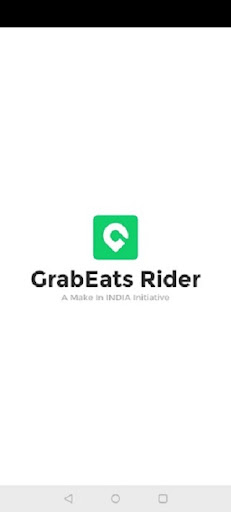 Android application GrabEats Rider screenshort