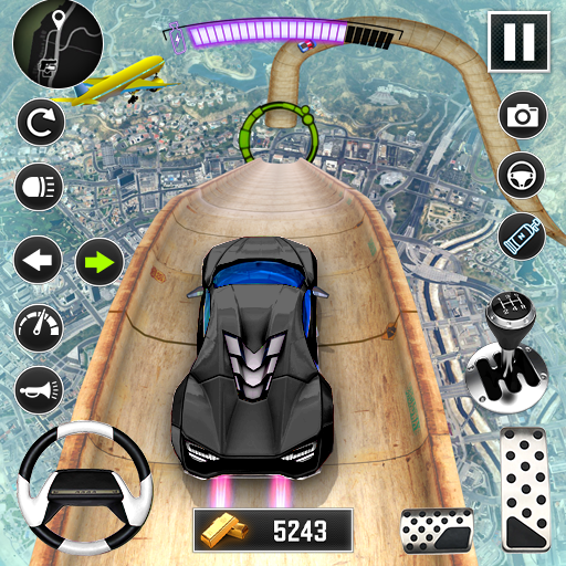 Gt Racing Mega Ramp Car Games logo