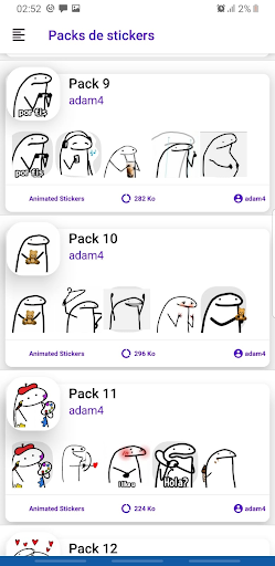 autocollants flork wasticker Screen 2