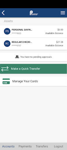 Pocahontas State Bank Screen 2