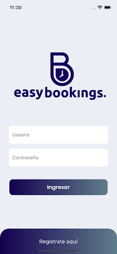 Easy Bookings Screen 2
