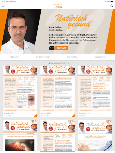 Android application Natürlich gesund screenshort