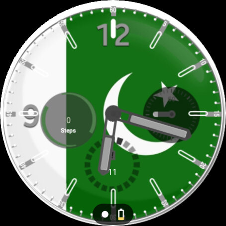 Pakistan Flag Watchface - 1.0.0 - (Android)