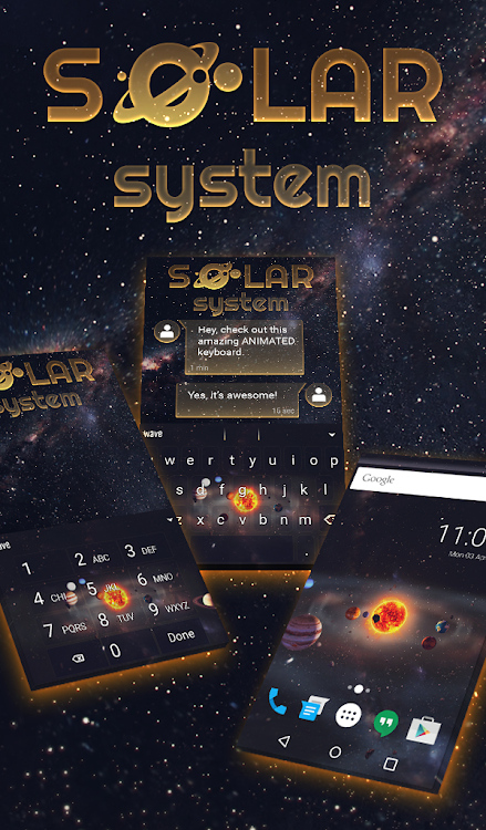 Solar System Wallpaper Theme - 5.10.45 - (Android)
