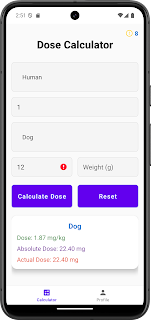 DOSE CALCULATOR