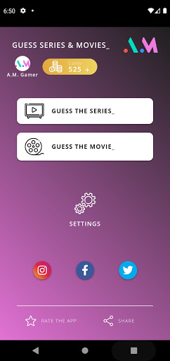 Android application Guess Movies &TV Series Emojis screenshort