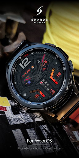 SH068 Watch Face, WearOS watch Screen 3