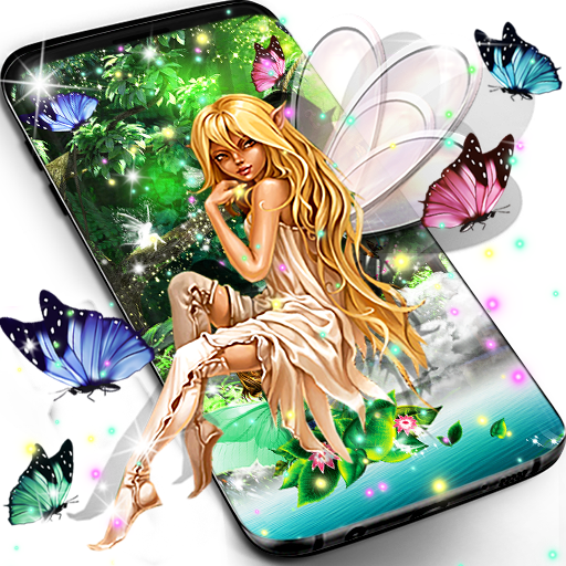 Forest fairy magical wallpaper 25.8 Icon