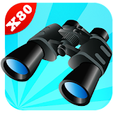 Binoculars - High zoom camera icon