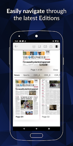 Vacaville Reporter E-edition Screen 2