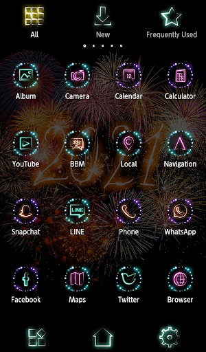 Happy NewYear 2021 Theme Screen 3