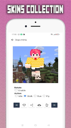 Oops Hiha Skins For Minecraft Screen 2