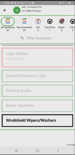 Electronic Inspection Screen 3