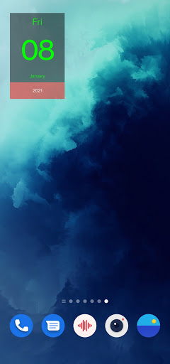 Homebrew Date Widget