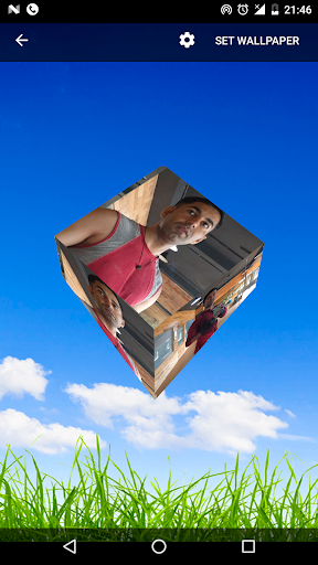 Photo Cube 3D Live Wallpaper Screenshot 2 - AppWisp.com