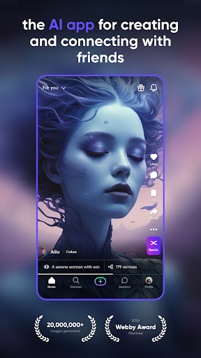 Android application Remix: AI Image Generator screenshort