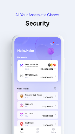 MARBLEX Wallet Screen 3